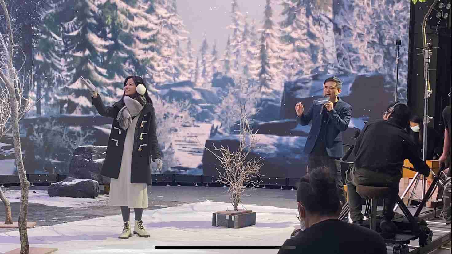 赏金国际以ALED先进显屏技术，，，与金马奖视觉特效团队“再现影像”携手合作打造LED虚拟摄影棚，，提供沉浸式表演体验，，并精简拍摄成本与时间